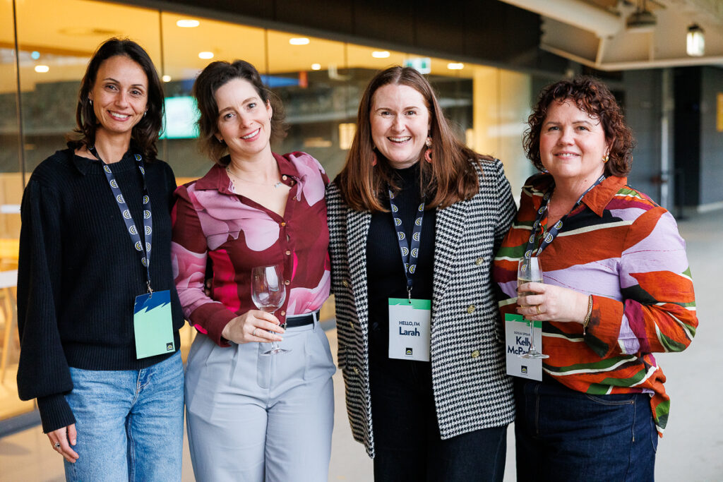 Four delegates together at SOS26